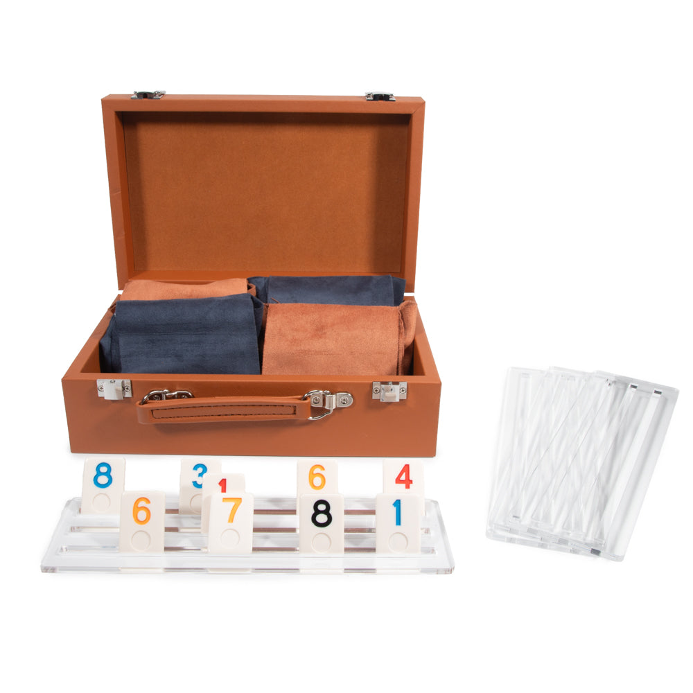 Leatherette Travel Rummikub Set - Game