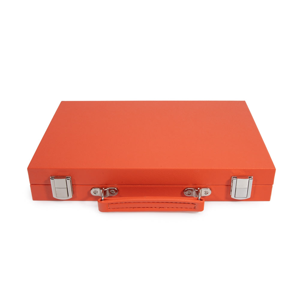 Leatherette Travel Backgammon Set - Game