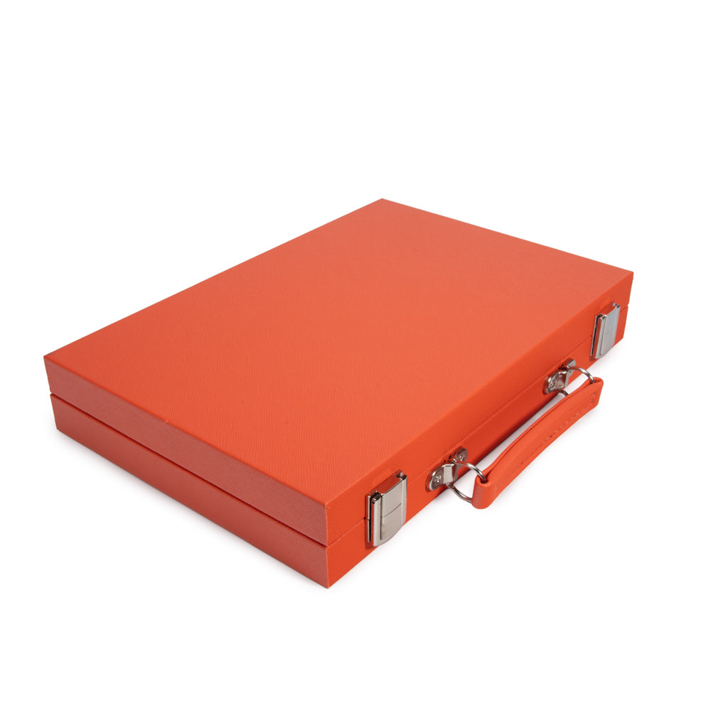 Leatherette Travel Backgammon Set - Game