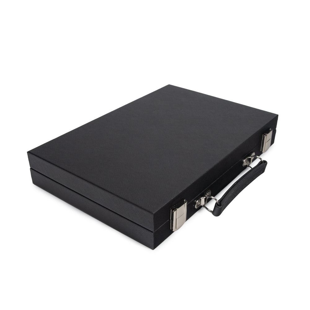 Leatherette Travel Backgammon Set - Game