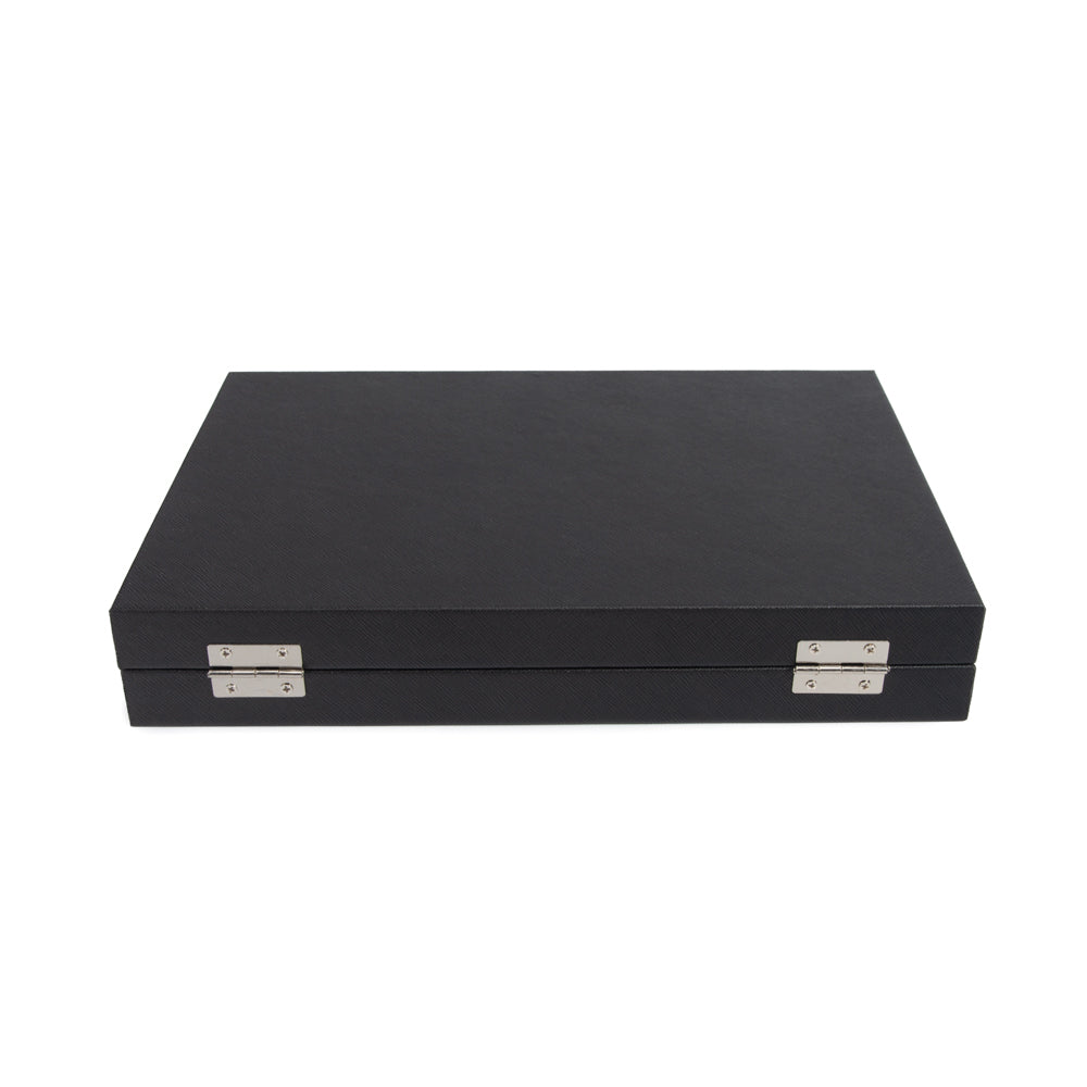 Leatherette Travel Backgammon Set - Game