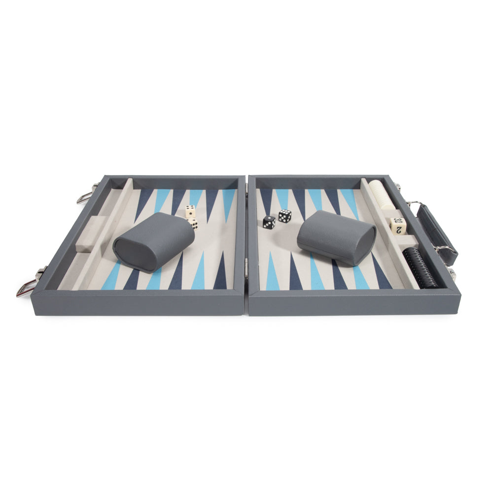 Leatherette Travel Backgammon Set - Game