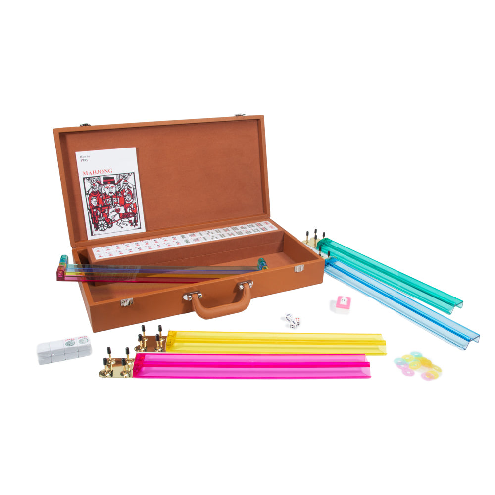Leatherette Mahjong Set - Game