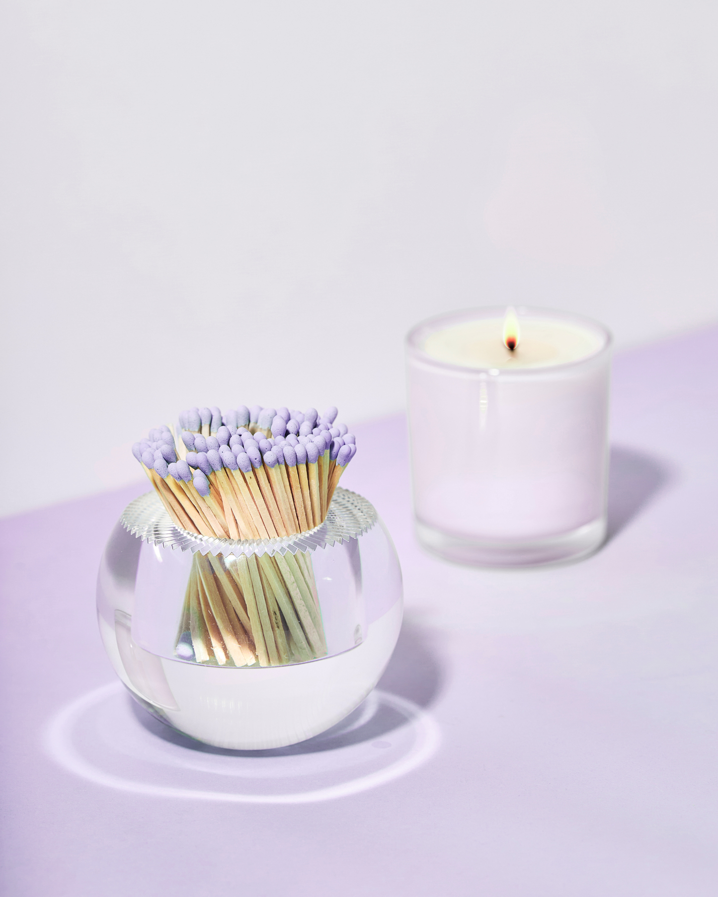 Match Striker - Lavender Matches