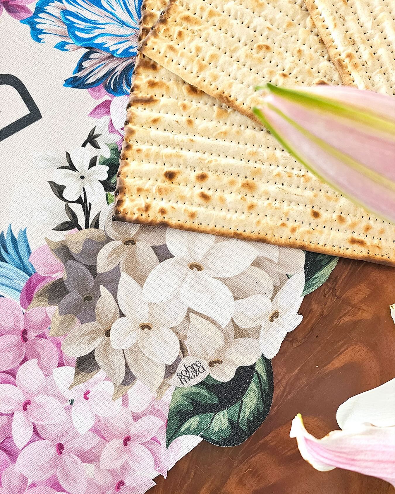 Hortensia Matzah Cover & Afikoman Bag