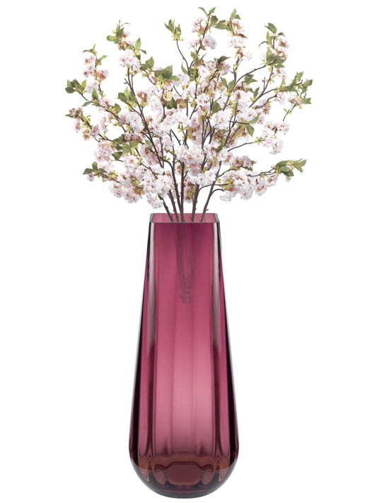 Amethyst Square Top Vase