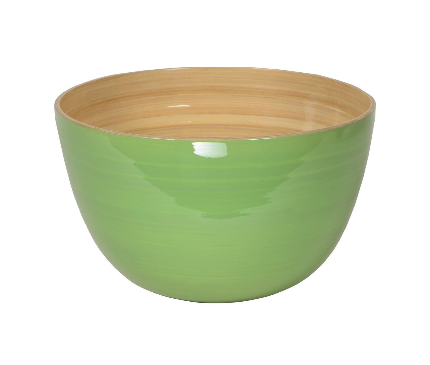 Bamboo Mixing Bowl & Server Set - Pastel Green