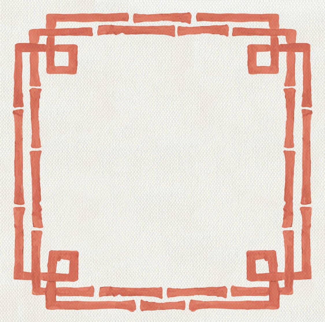 Bamboo Melon Charger - 24 Paper Placemats