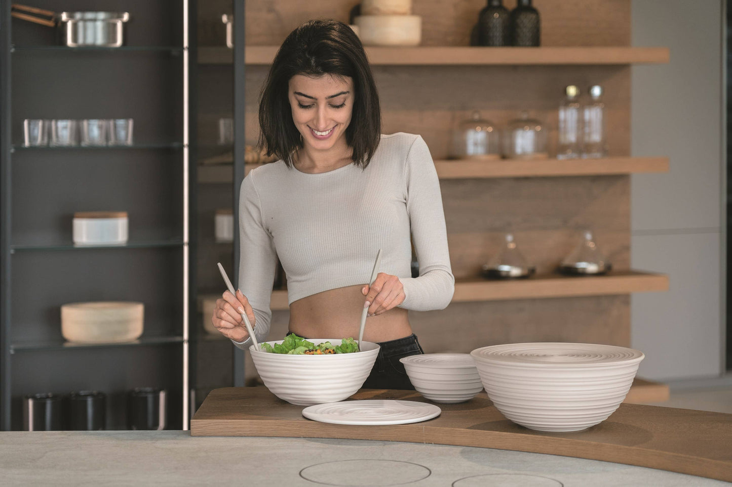 Guzzini TIERRA Xtra Large Bowl with Lid