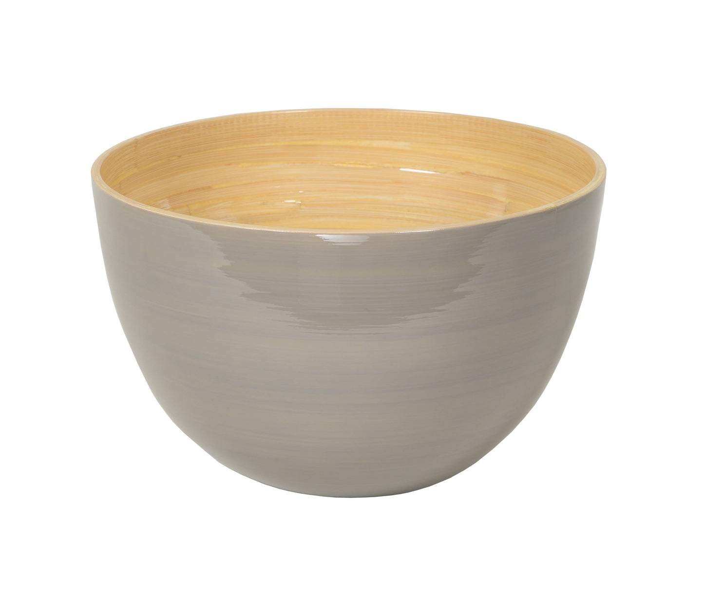 Bamboo Mixing Bowl & Server Set - Nature Grey