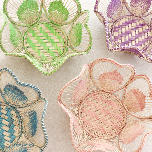 Flora Baby Blue - Bread Basket