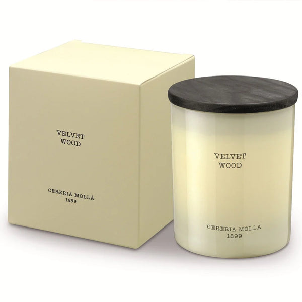 Velvet Wood Ivory - Candle
