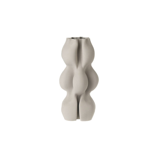 Bubble Ceramic Vase Grey - Medium