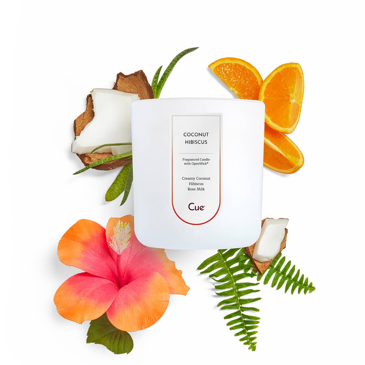 Coconut Hibiscus Candle