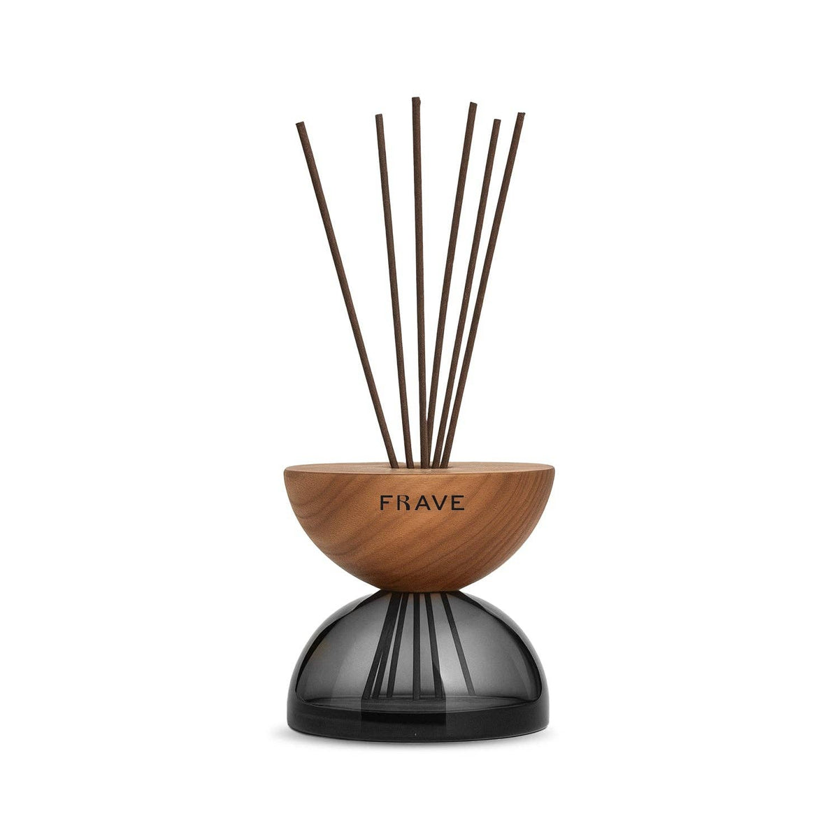 Breathe Wood Reed Diffuser, Smoked Glass