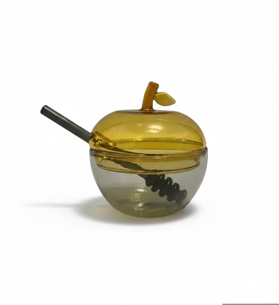 Smoke & Gold Honey Dish