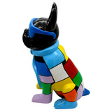 Resin Frenchie Splatter - Sculpture