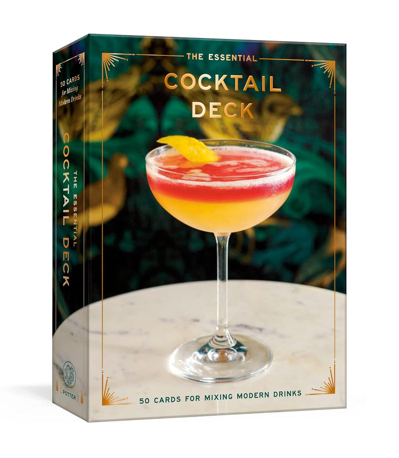 The Essential Cocktail Deck - Book