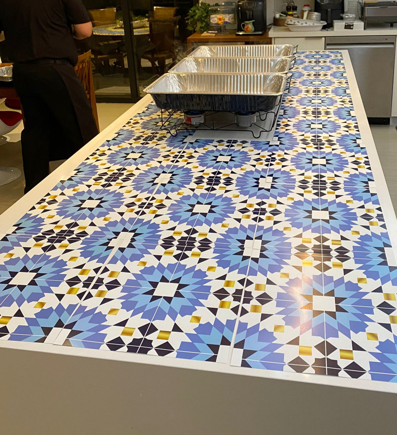 MOROCCAN TILE PAPER PLACEMAT