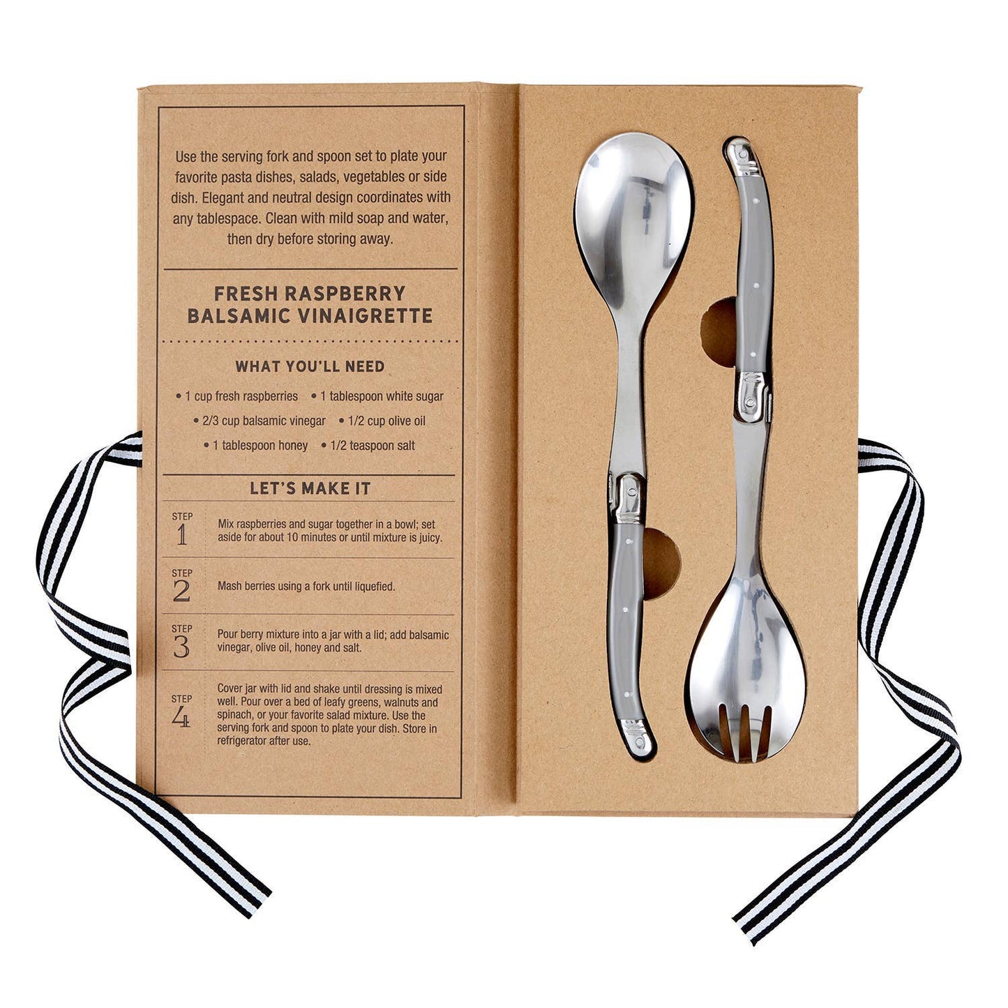 Serve Up Book Box - Set of Salad Servers