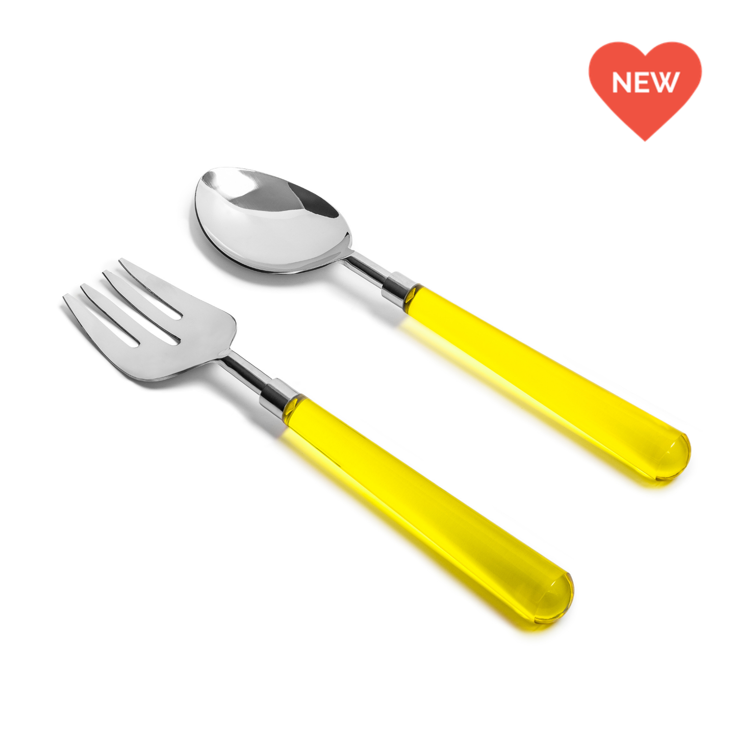 Acrylic Servers - Bright Yellow
