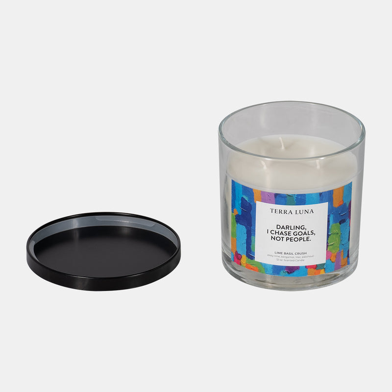 Quote Lidded Candles
