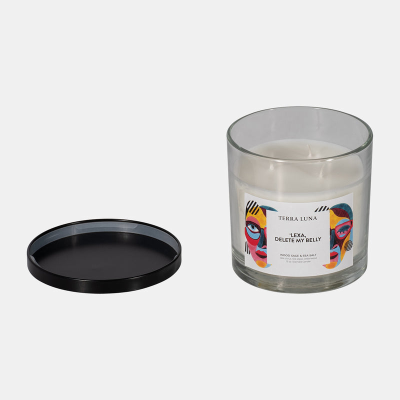 Quote Lidded Candles