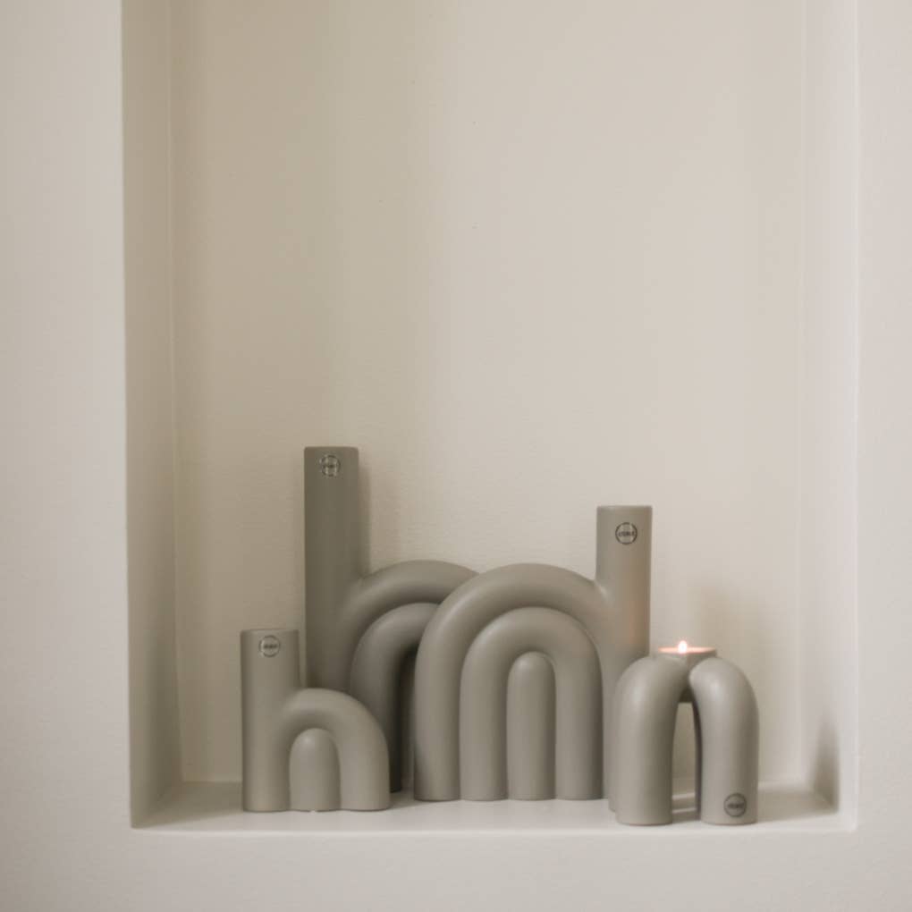 Small Rope Ceramic Vase - Sandy