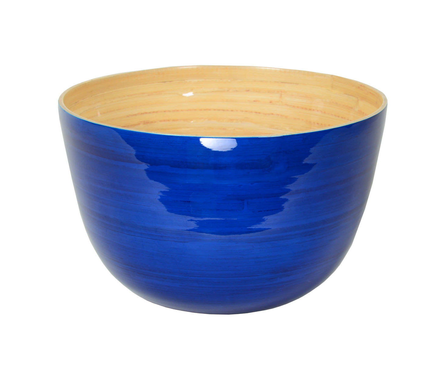 Bamboo Mixing Bowl & Server Set - Blue