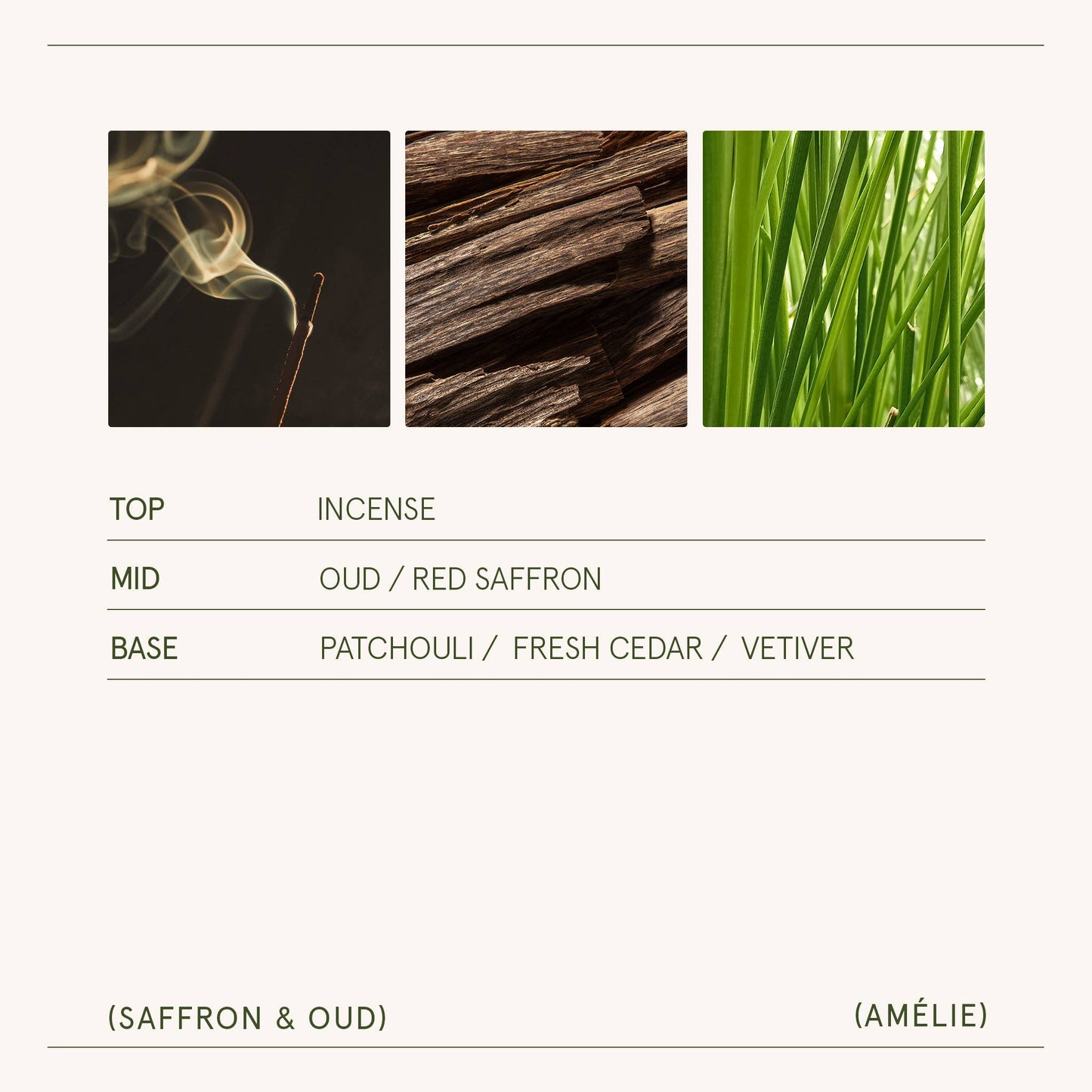 Scented Candle - Saffron & Oud - 19oz | La Jolie Muse