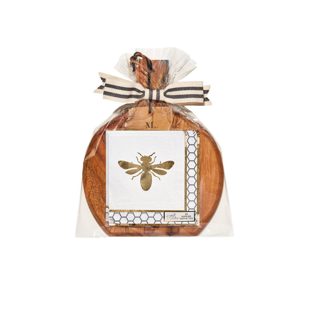 Acacia Board Honeybee - Gift Kit