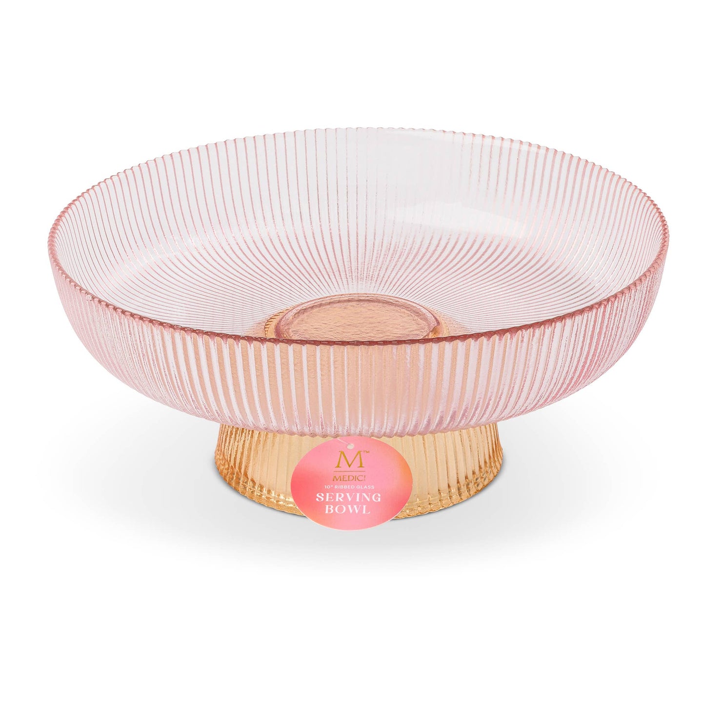 10" 2 Tone Ribbed Serving Bowl - FGI/ACC
