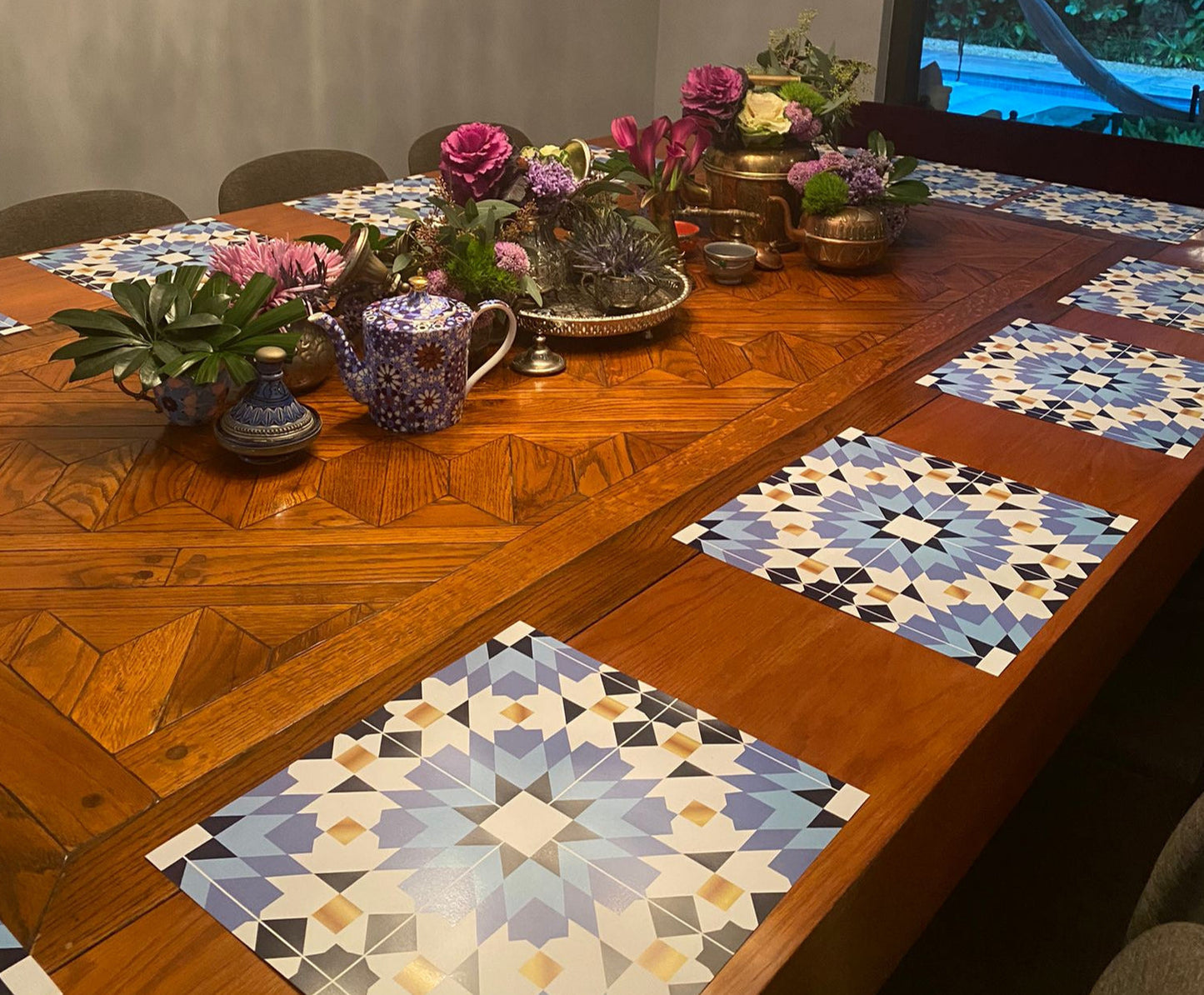 MOROCCAN TILE PAPER PLACEMAT