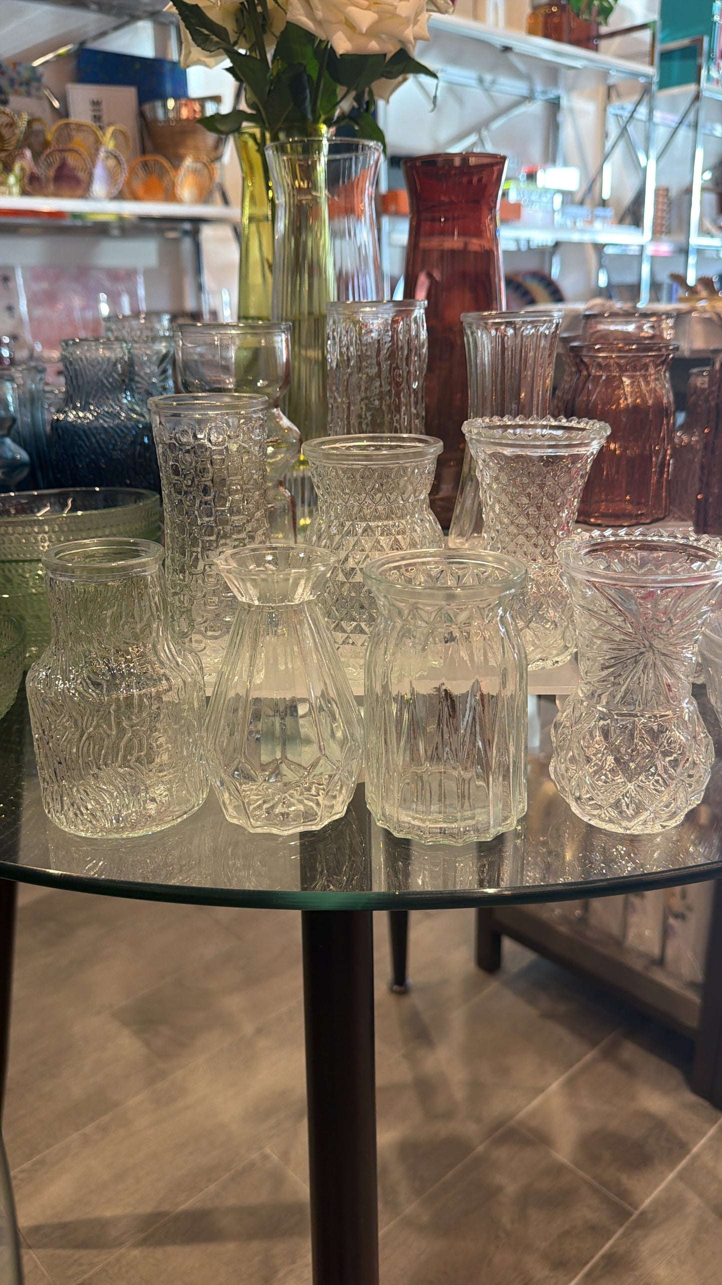 Flower Bud Vases - Set of 10