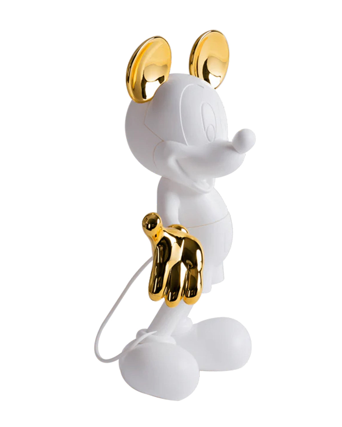 Mickey Welcome White & Gold