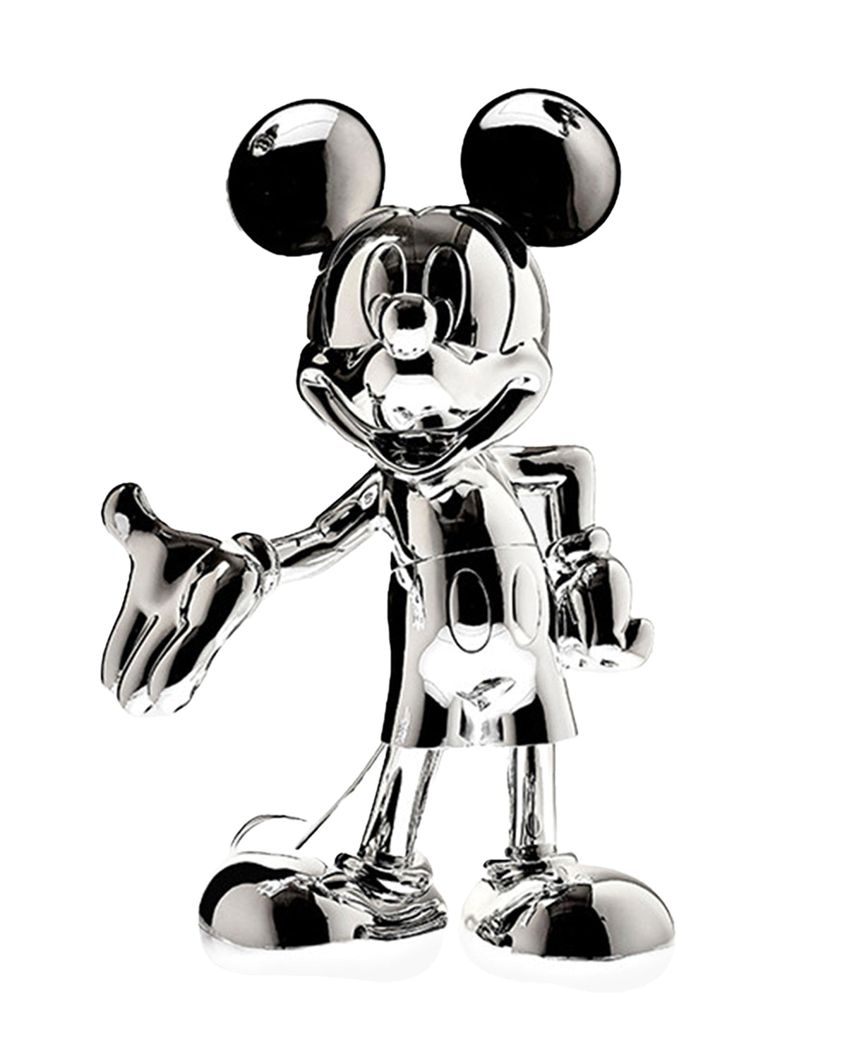 Mickey Welcome Chromed Silver