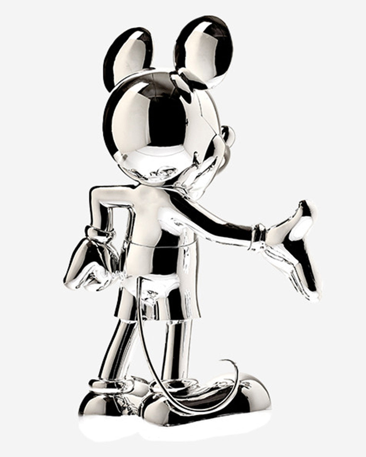 Mickey Welcome Chromed Silver