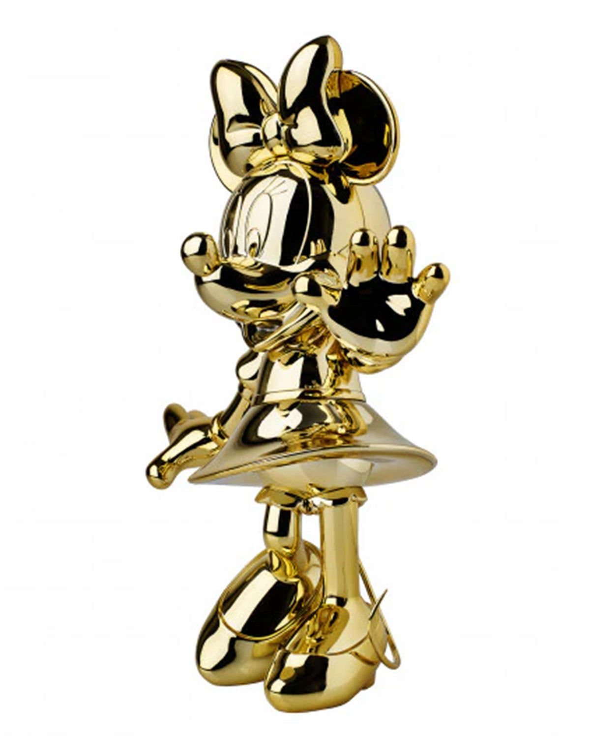Minnie Welcome Chromed Gold