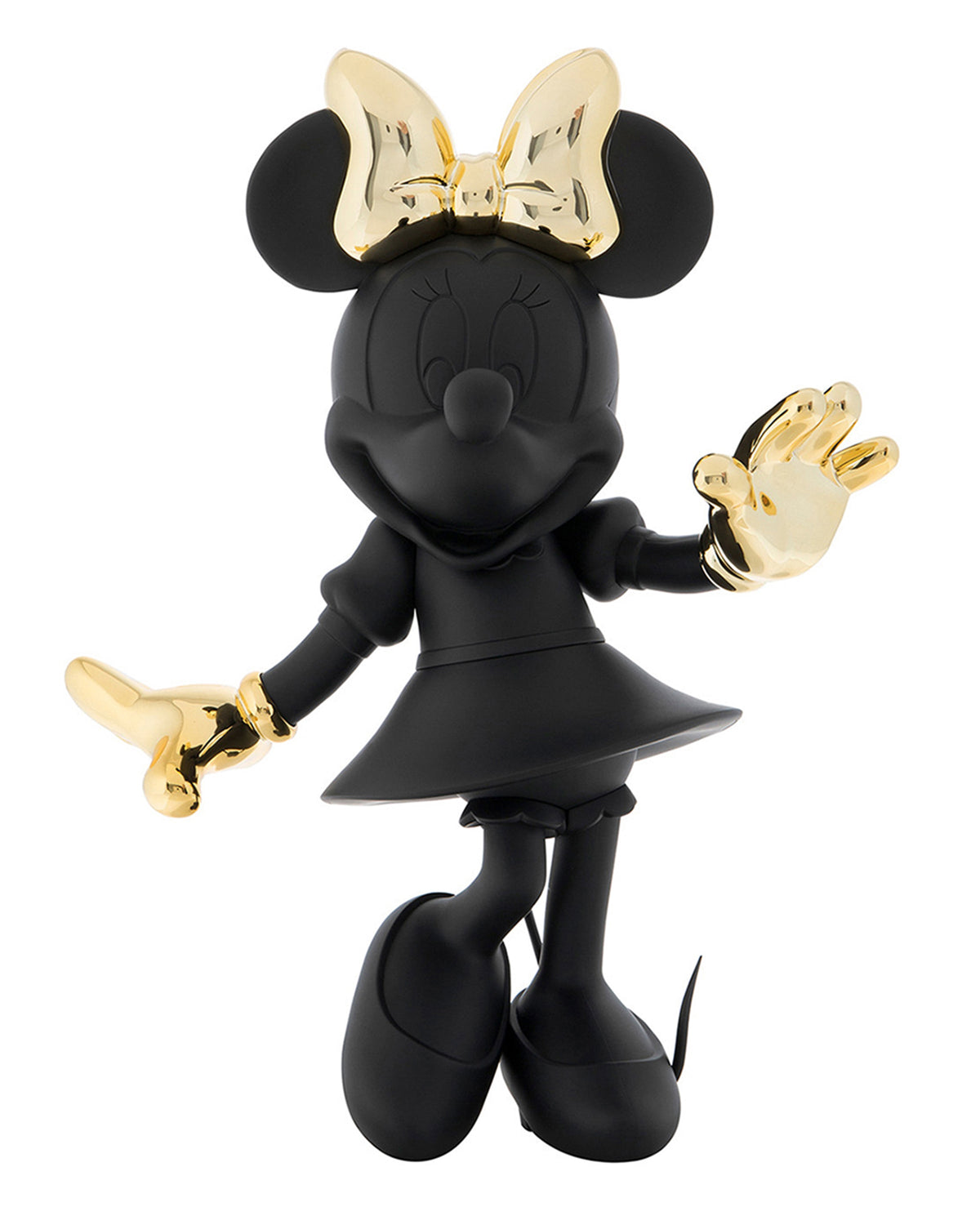 Minnie Welcome Black & Gold
