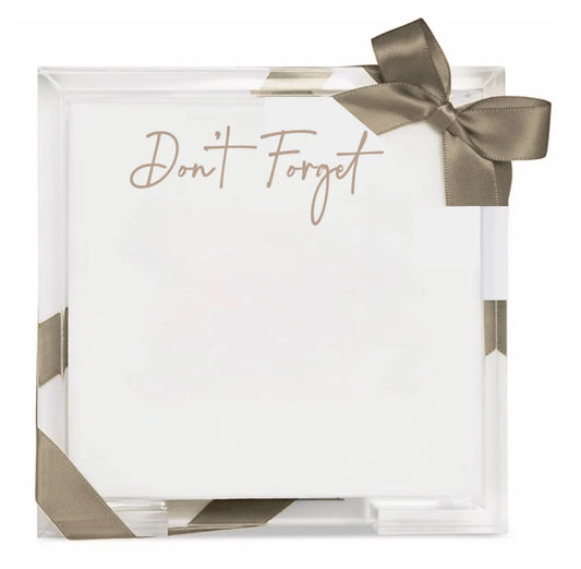 Don't Forget - Note Pad Gift Set