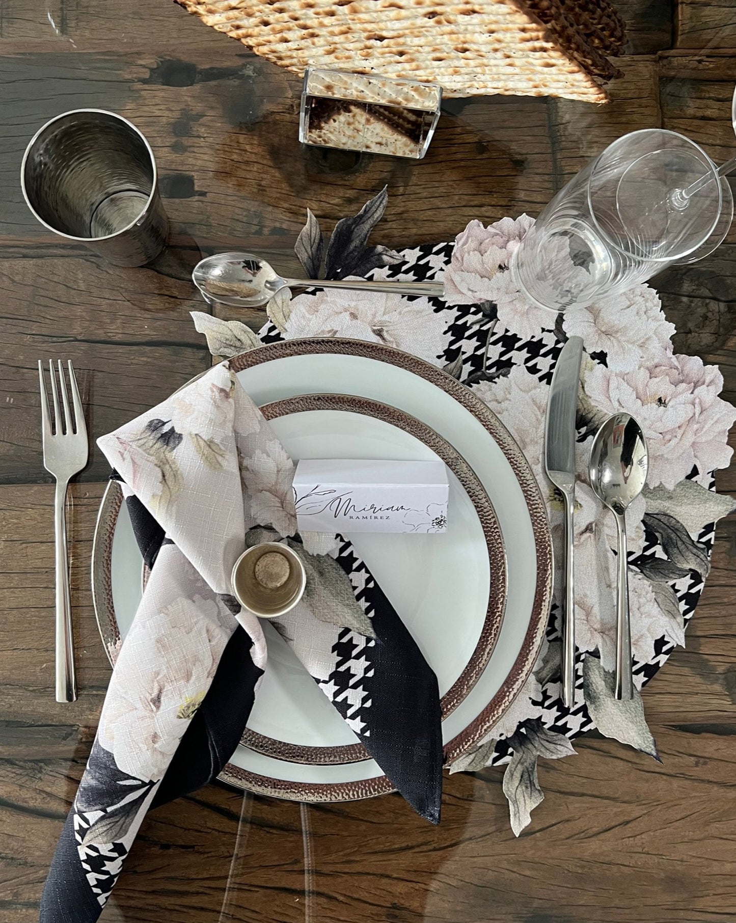 Peony Easy-Care Napkins (set of 6)