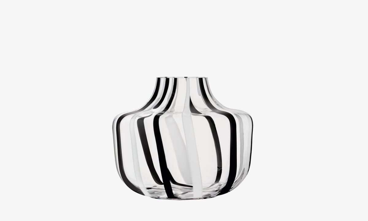 LSA Stripe bulb vase detail