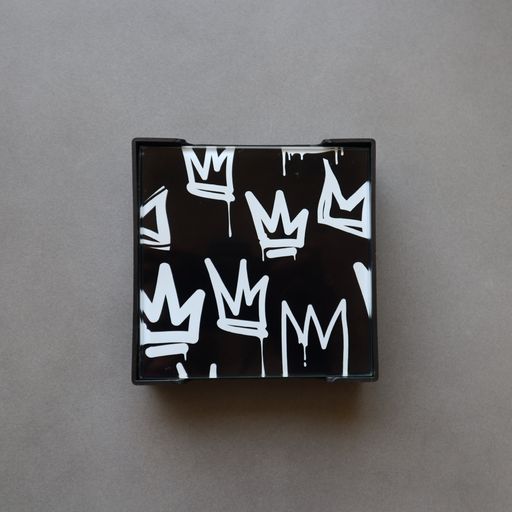 Printed Glass Coaster Set of 6