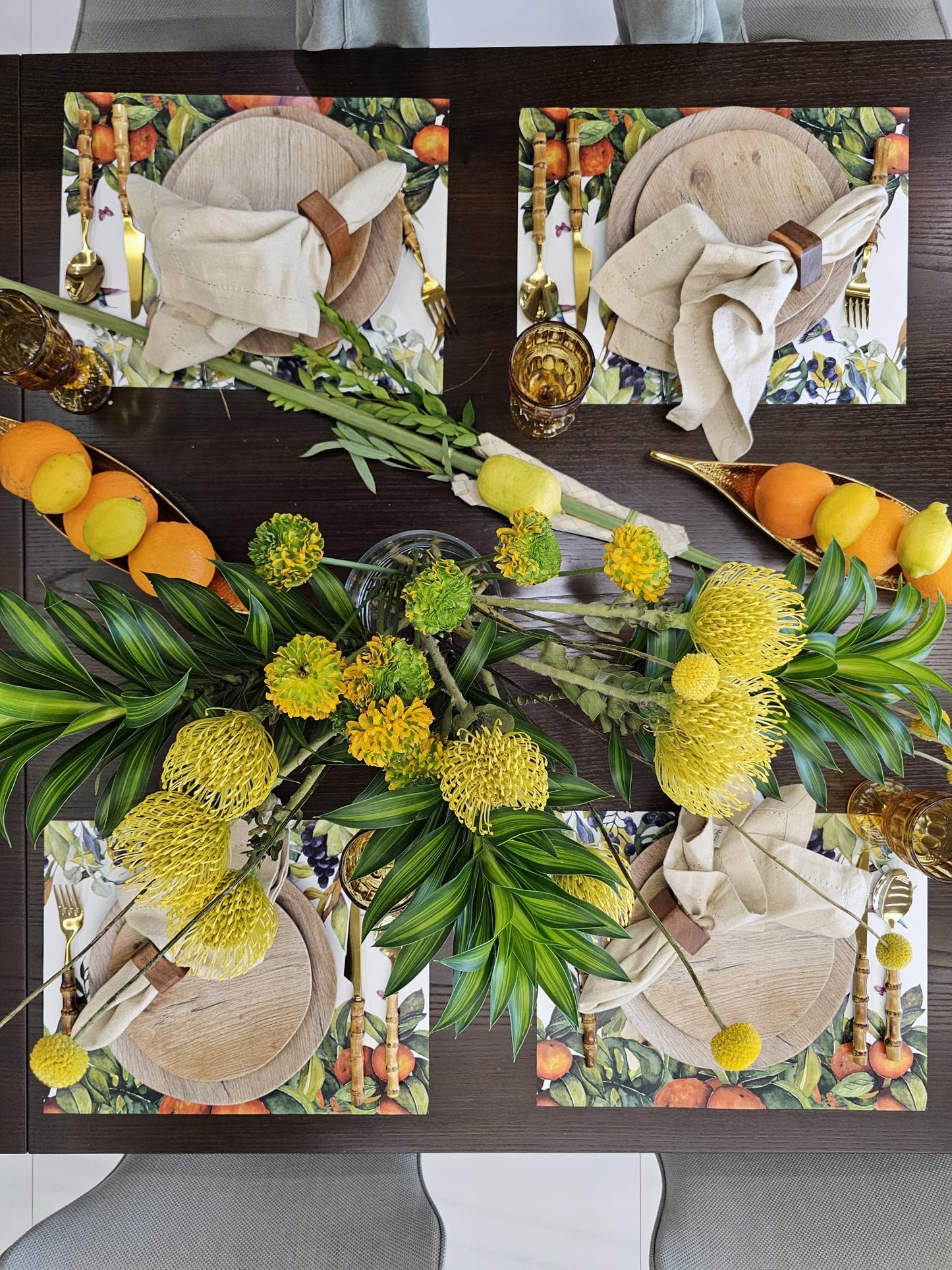 HUMMINGBIRDS PAPER PLACEMAT