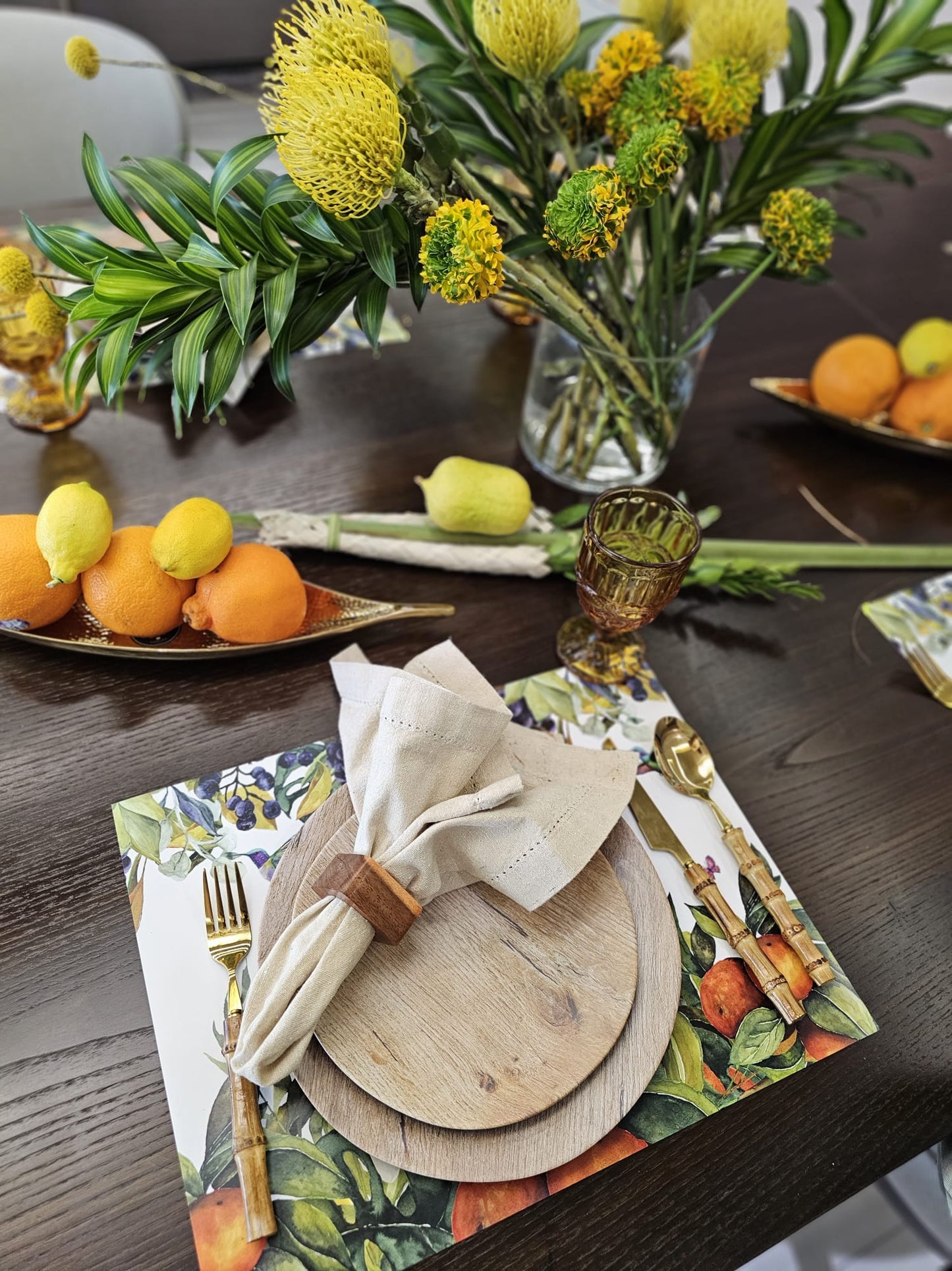 HUMMINGBIRDS PAPER PLACEMAT