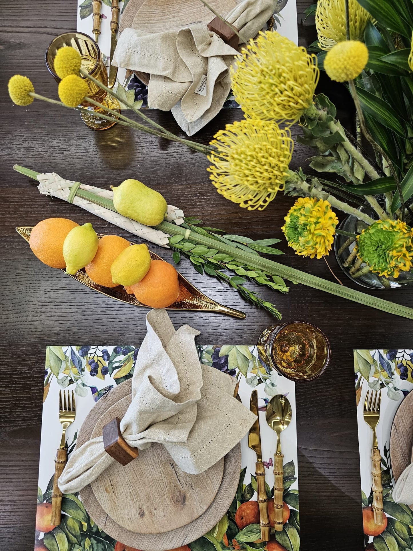 HUMMINGBIRDS PAPER PLACEMAT