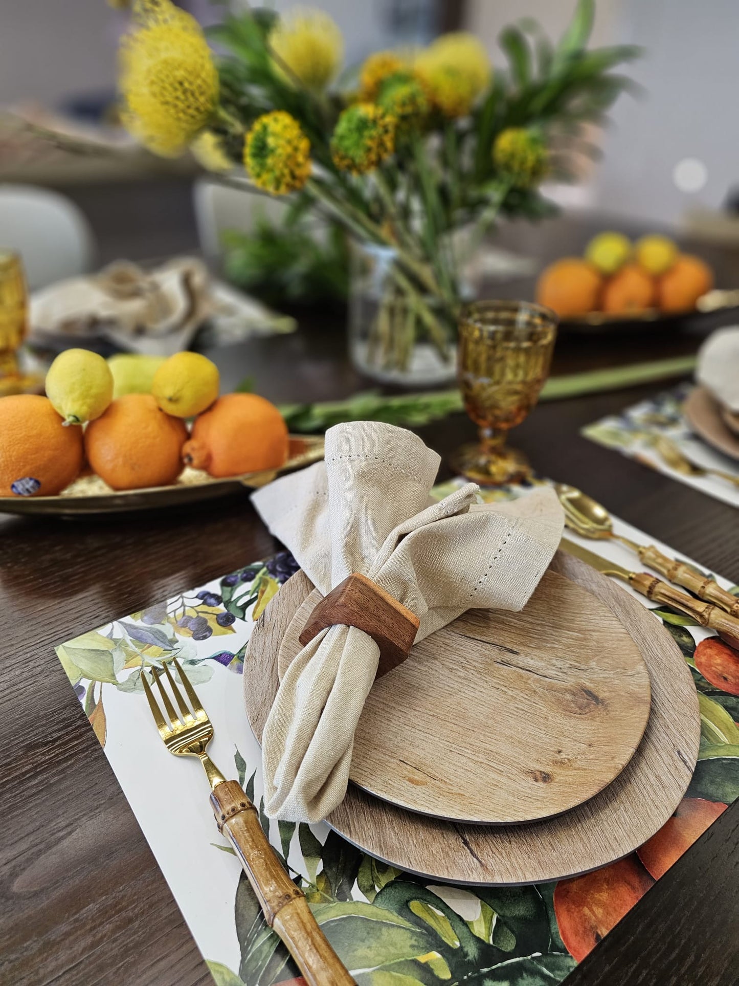 HUMMINGBIRDS PAPER PLACEMAT