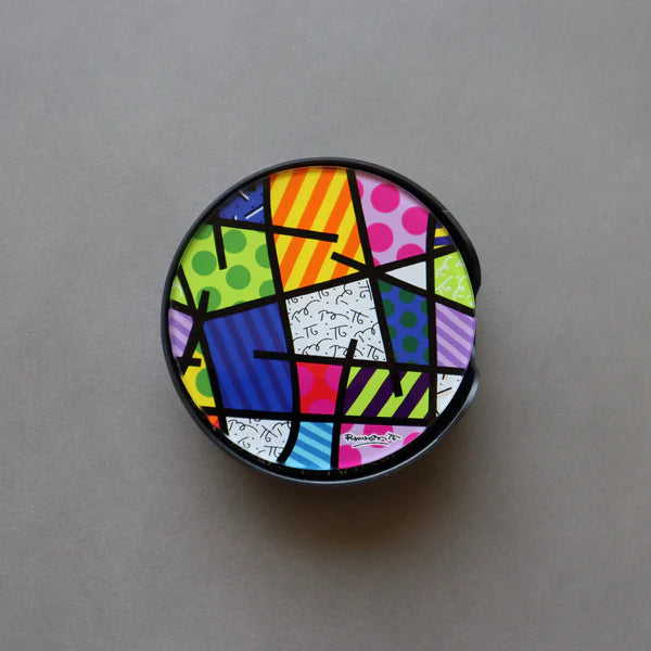 Printed Glass Coaster Set of 6