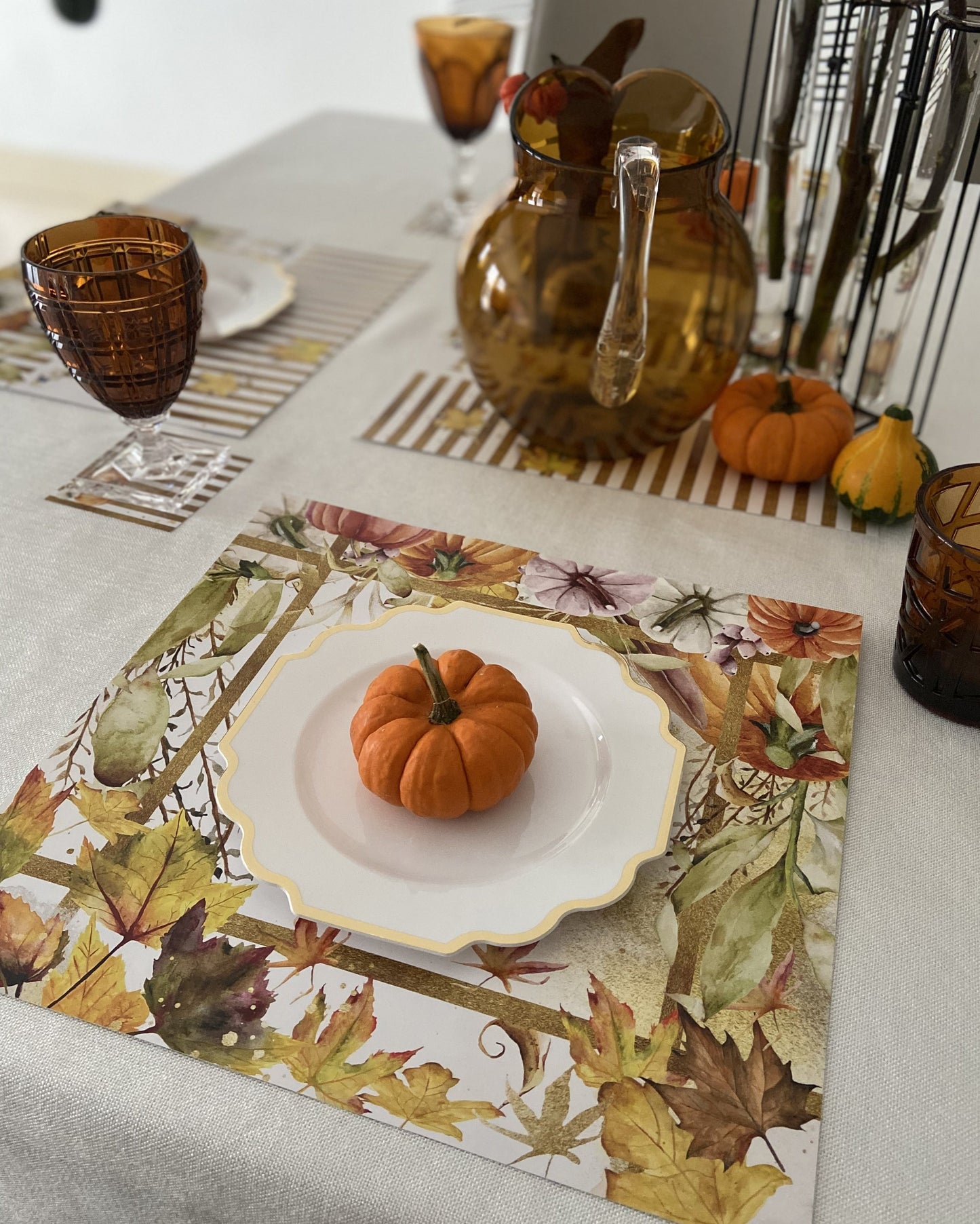THANKSGIVING / FALL PAPER PLACEMAT