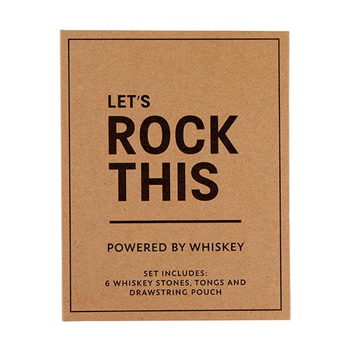 Whiskey Stones Book Box - Let's Rock This